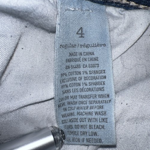 American Eagle Artist Jeans Womens 4 Regular Blue Stretch Y2K EUC!!! 🍀 - Picture 7 of 22