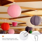 3 PCS Plastic Hooks for Hanging No-drill Ceiling Sticky Adhesive Heavy Duty