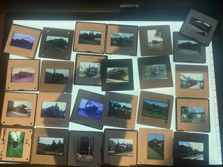 NEW SET 500x (!) Slide/slide incl. (c): Plan Steam Museum Steam Germany