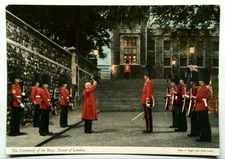 Vintage Tower of London Ceremony of the Keys Postcard John Hinde