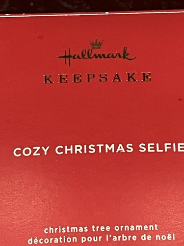 Cozy Christmas Selfie Snowman 2020 Hallmark Magic Ornament Batteries Included - Picture 8 of 10