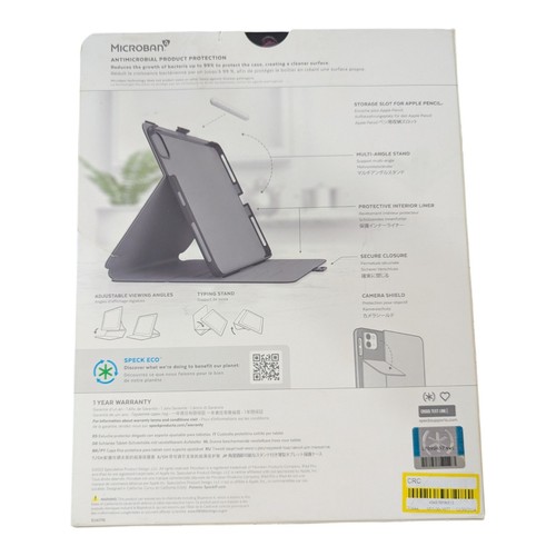 Aa1-O Speck Balance Folio Case Apple iPad Pro 11" 2018-2022 & iPad Air 2020-2022 - Picture 2 of 4