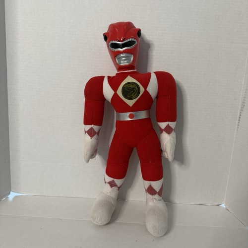 Muñeca de peluche Mighty Morphin Power Rangers 1993 - Red Ranger 20" Action Pal - Imagen 1 de 9