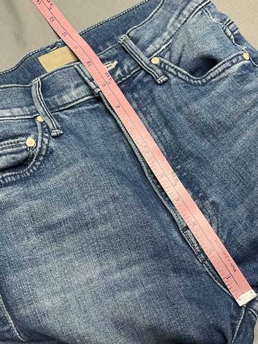 Mother The Swooner Ankle Slice Jeans Size 23 (24x28) USA Ankle Slit EUC - Picture 10 of 11