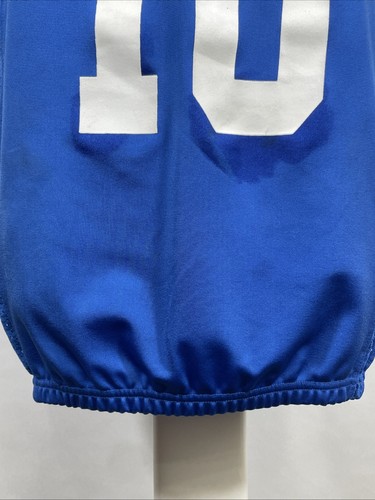 Vtg NIKE UK Kentucky Wildcats Football Jersey Blue Mens L #10 Game Worn Style - Picture 4 of 14
