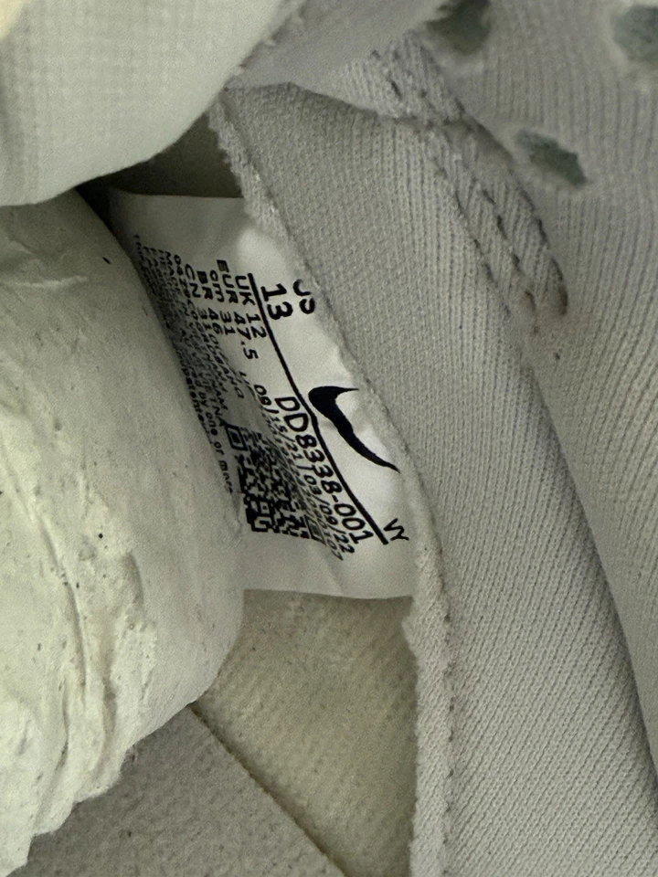 Talla 13 - Nike Dunk Premium Gris Bajo Amplio Nuevo Nunca Usado Foto 4 de 4