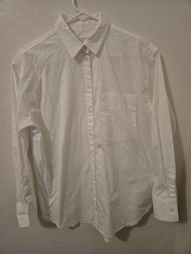 Camisa pequeña con botones manga larga novio de gran tamaño A New Day para mujer - Imagen 1 de 4