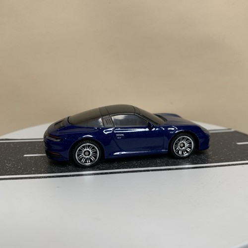 2024 Matchbox MBX Showroom #60 Porsche 911 Targa 4 Dark Blue Metallic 1:64 NM