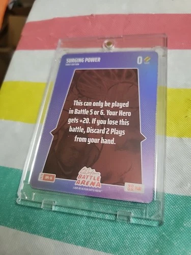 2026 Bo Jackson Battle Arena Bonus Play Surging Power BPL-16 First Edition