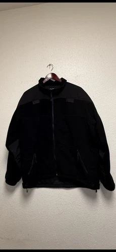 5.11 Tactical Series Black Fleece Full Zip Jacket w/ Zipped Pockets XL 109614 image 6