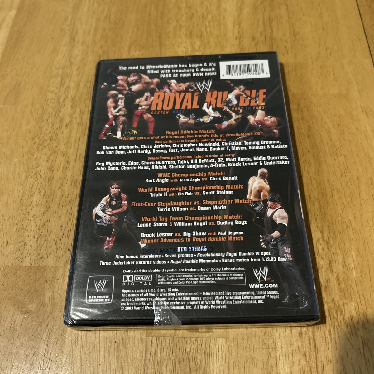 WWE - Royal Rumble 2003 (DVD, 2003) for sale online | eBay