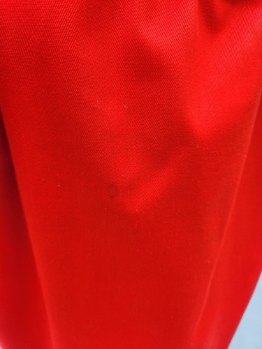 Vintage A.J. Vestido Bari Correa Espagueti con Arco Talla 8 ~ Rojo ~ VER DESCRIPCIÓN - Imagen 4 de 12