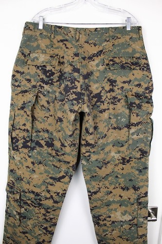 Vintage Propper Military Pants Size Large Battle RIP ACU Digital Camo Cargo - Picture 7 of 18