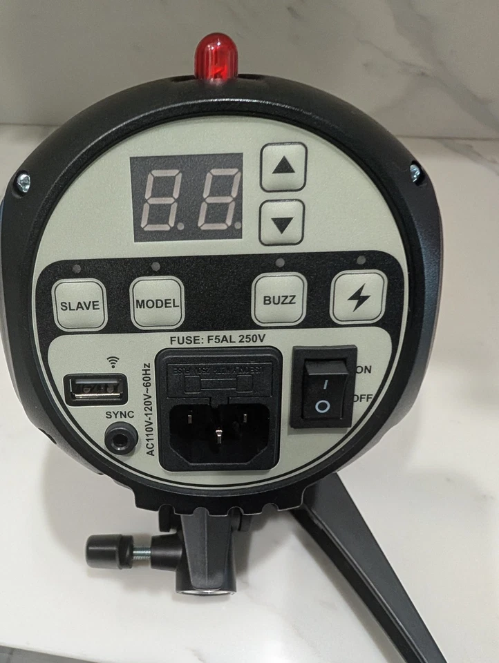 Godox E250 Strobe Flash LIghting Lamp and Godox AT Series Studio Flash Trigger - Image 2 of 4