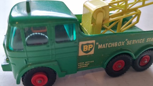1963 Lesney Matchbox King Size No.12 Foden BP Breakdown Tractor Truck - Picture 6 of 7