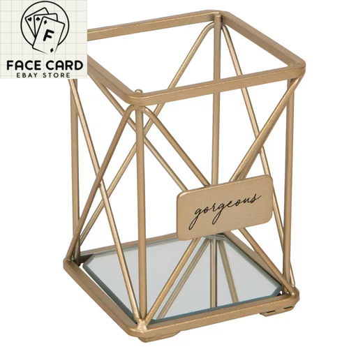 Cosmetic Brush Pencil Holder in Satin Gold - Picture 12 of 12