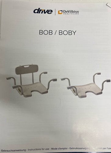 Drive Medical Badewannensitz BOB + Lehne Rückenlehne Breite 74-85cm bis 120Kg - Bild 3 von 3