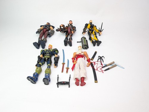 Hasbro Gi Joe Sigma 6 Action Figure Lot Of 5 - Duke Storm Shadow Zartan Rat - Picture 6 of 9