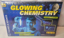 Thames Kosmos Glowing Chemistry Set Luminous Light 22 Experiments Kids Age 10
