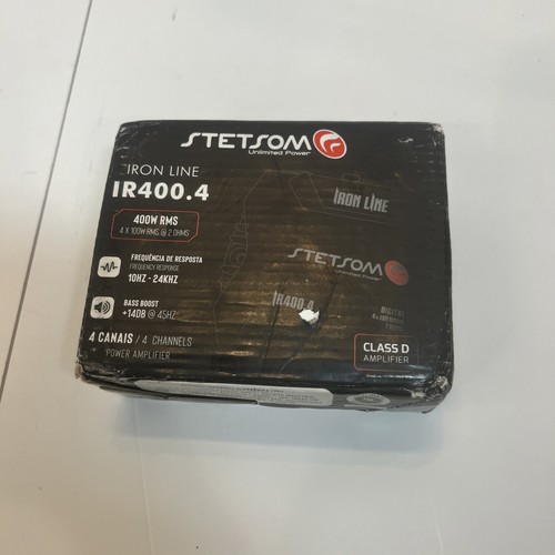 Stetsom IR400.4 2 Ohm 400 W Kompaktverstärker 4 Kanal BRANDNEU IN BOX - Bild 2 von 5