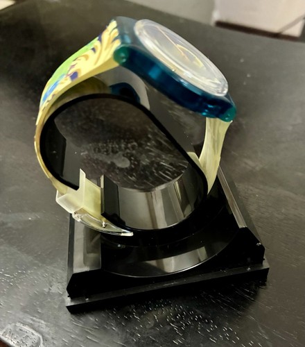SWATCH Watch "Perroquet" GN119 1992 Parrot Parakeet Toucan Birds Cockatiel - Picture 4 of 5