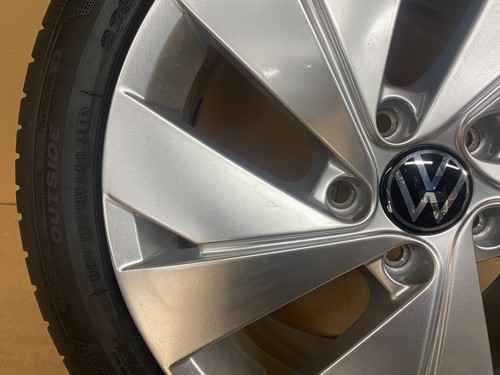 VW GOLF MK8 17 INCH ALLOY WHEEL REQUIRES REFURB 5H0601025C 2020-2025 C2518 - Picture 6 of 14