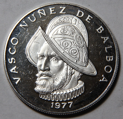 1977 Panama Un 1 Balboa PP 11k postfrisch -5042-