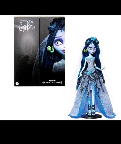 Monster High Tim Burton's Corpse Bride Emily Skullector Modepuppe VORVERKAUF