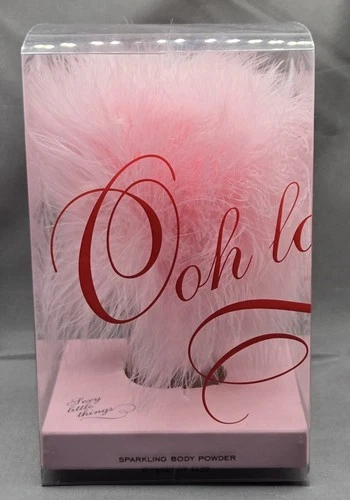 Victoria’s Secret Ooh La La Sparkling Body Powder 1.5oz Feather Puff NIB