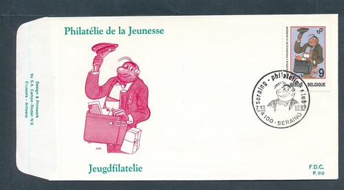 D447964 Belgium FDC Cartoons Youth Philately Nero Marc Sleen P. 910