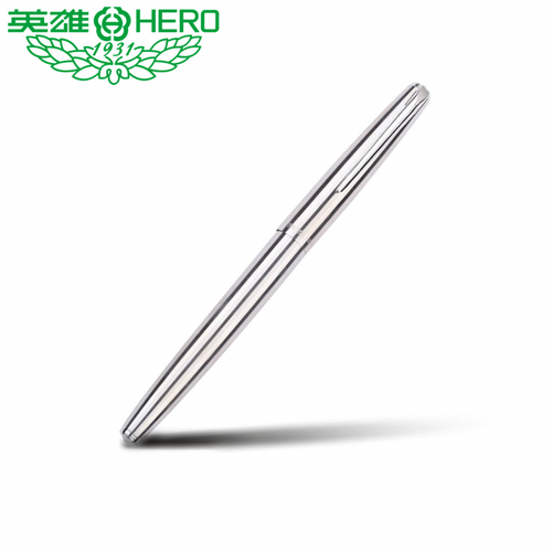 New Hero 100 Metal Full Steel 14K Gold Fountain pen Fine 0.5mm for Daily Use - Picture 8 of 8