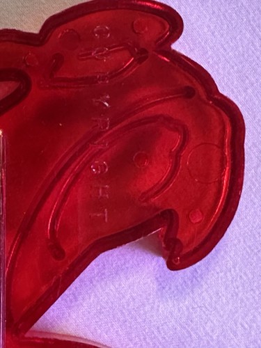 Vintage 1956 Loew's Lot 5 Tom & Jerry, Droopy Cartoon Ausstechformen rot - Bild 2 von 6