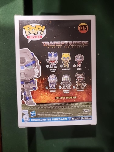 Funko Pop! - Transformers: Rise of the Beasts Mirage #1375 - Imagen 3 de 6