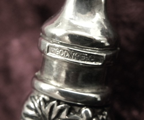 VINYARD Grape Asparagus / Waffle / Flat Server Godinger Silverplate VERY FINE - Picture 5 of 5