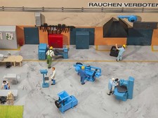 Faller 180456 Ho Maßstab Locksmith's Werkstatt Innen Ausrüstung - Set