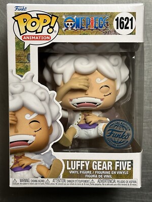 Funko Pop! One Piece Laughing Luffy Gear Five #1621 with POP