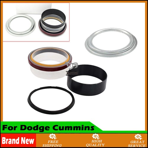 Front Main Crankshaft Oil Seal Wear Sleeve For 89-15 Dodge Cummins 5.9L 4BT 6BT - Imagen 1 de 4