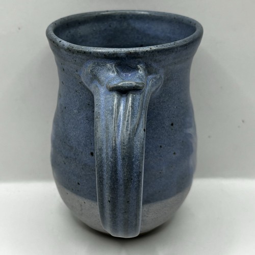 Studio Art Pottery Handcrafted Coffee Cup Mug Butterfly On Side Signed Colby - Picture 5 of 11