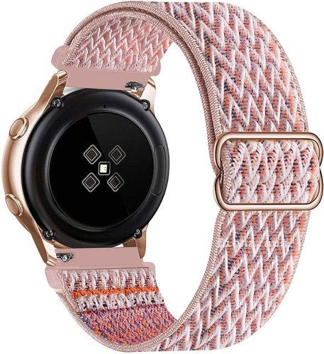 Fabric Elastic Nylon Strap For Samsung Galaxy Watch 3 4 5 6 7 Active 2 40/44m - Picture 2 of 12