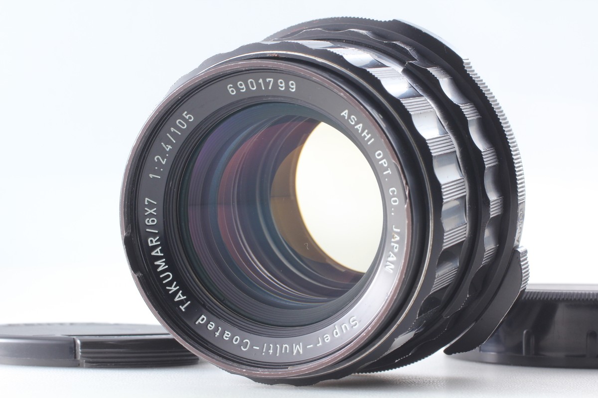 Near MINT] Asahi Super Multi Coated Takumar 6x7 105mm F2.4