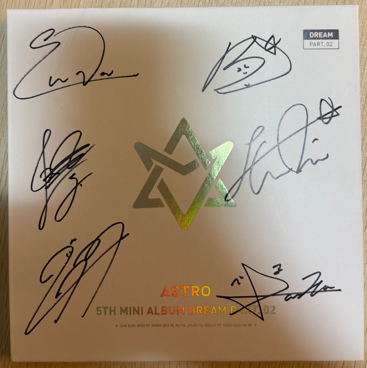 ASTRO DREAM PART.01 PART.02 まとめ売り ASTRO Dream Part 01 Day Night ver Set of 2 4th Mini Album CD