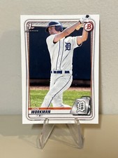 2020 Bowman Draft 1st Paper Gage Workman #BD-33 Detroit Tigers 1st Bowman