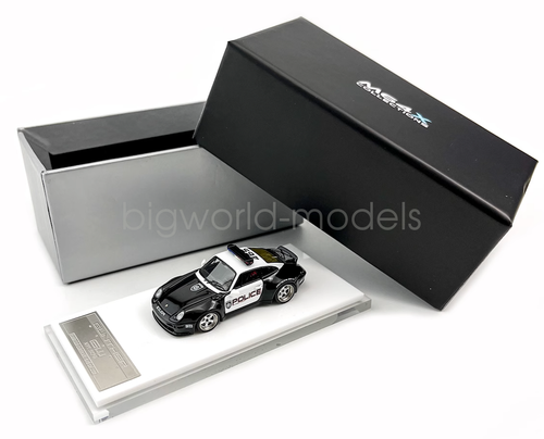 MY64 1:64 Police NFS Gnuther Werks 911 400R Sports Model Diecast Resin Car - Picture 6 of 6
