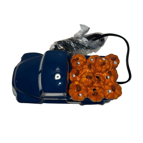 Scentsy Pumpkin Delivery Blue Truck Wax Warmer - Picture 7 of 10