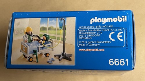 PLAYMOBIL 6661 Ärztin am Kinderkrankenbett Neu & OVP - Bild 3 von 3