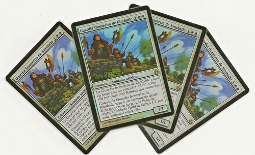 4 GUARDIA FRONTERIZA DE KINSBAILE Alborada MAGIC Morningtide Borderguard x4 MTG - 第 1/1 張圖片