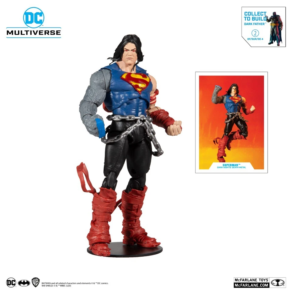 Dark Nights: Death Metal- Build-A-Darkfather DC 7” Figures Assortment (Set of 4) - image 4 of 4