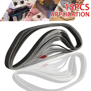 15Pc-1x30-034-Sanding-Sander-Belts-600-800-1000-High-Grit-Polishing-Silicon-Carbide