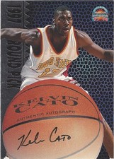 Kevin Cato 1997 Score Board Autographs Rookie Card