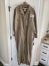 Bulwark Fr Cat 2 2112 Coveralls Mens 52 Reg Tan 11 ATPV Fire Resistant Workwear
